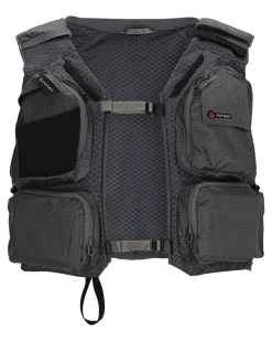Fishing Vests|Simms Fishing Flyweight Fishing Vest Smoke