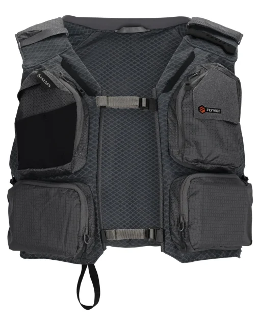 Fishing Vests|Simms Fishing Flyweight Fishing Vest Smoke