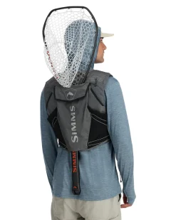 Fishing Vests|Simms Fishing Flyweight Fishing Vest Smoke