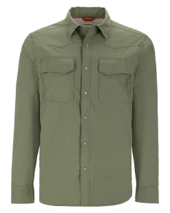 Clearance Men's Big Sky Tech LS Shirt Women Lake|Lake