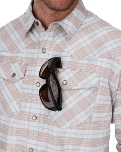 Hot Men's Brackett Flannel Shirt Lifestyle|Long Sleeves