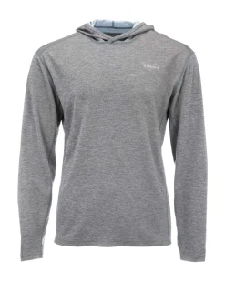 Long Sleeves|Bug Hoodies & Shirts|Simms Fishing Men's Bugstopper® Hoodie Steel Heather