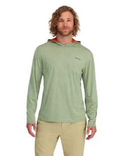 Long Sleeves|Bug Hoodies & Shirts|Simms Fishing Men's Bugstopper® Hoodie Steel Heather