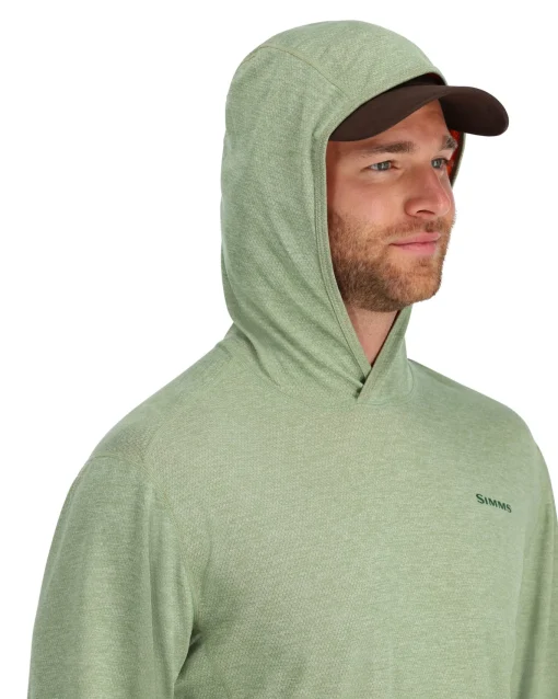 Long Sleeves|Bug Hoodies & Shirts|Simms Fishing Men's Bugstopper® Hoodie Steel Heather