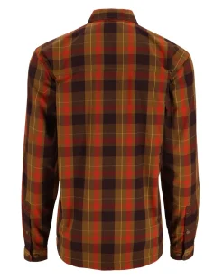 Long Sleeves|Simms Fishing Men's ColdWeather Shirt Bronzeback Logan Plaid