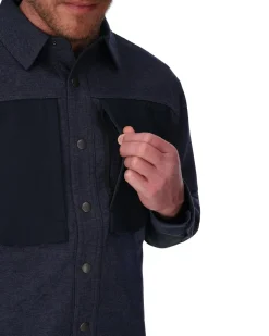 New Men's Confluence Overshirt Long Sleeves|Jackets & Vests
