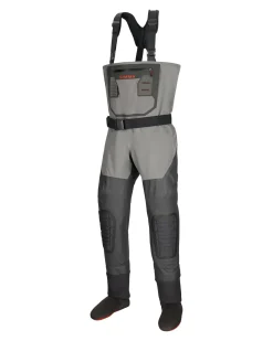 Waders|Stockingfoot Waders|Simms Fishing Men's Confluence Stockingfoot Waders Graphite