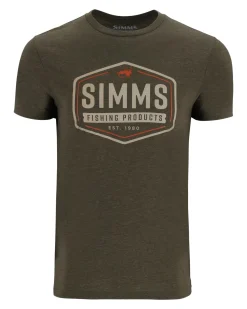 T-Shirts|Short Sleeves|Simms Fishing Men's Fly Patch T-Shirt