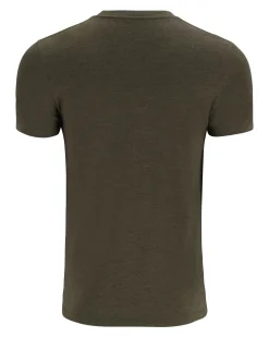 T-Shirts|Short Sleeves|Simms Fishing Men's Fly Patch T-Shirt