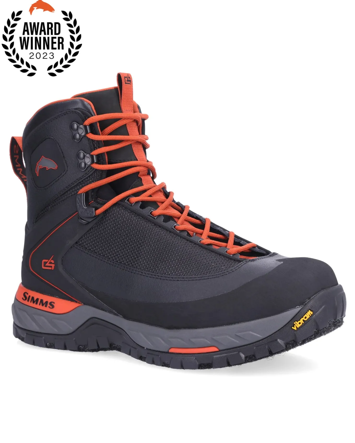 Wading Boots|Simms Fishing Men's G4 PRO™ Powerlock Wading Boot - Felt Sole Carbon