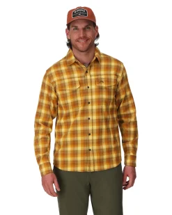Online Men's Gallatin Flannel Fishing Shirt Lifestyle|Long Sleeves