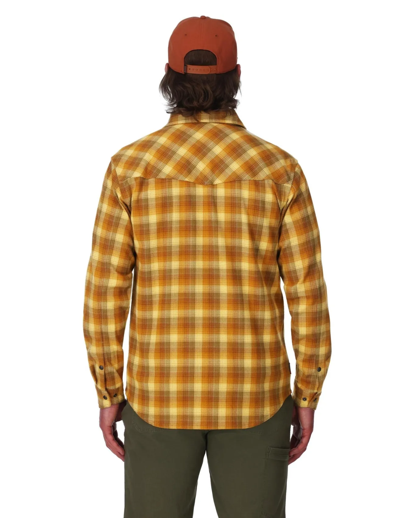 Online Men's Gallatin Flannel Fishing Shirt Lifestyle|Long Sleeves