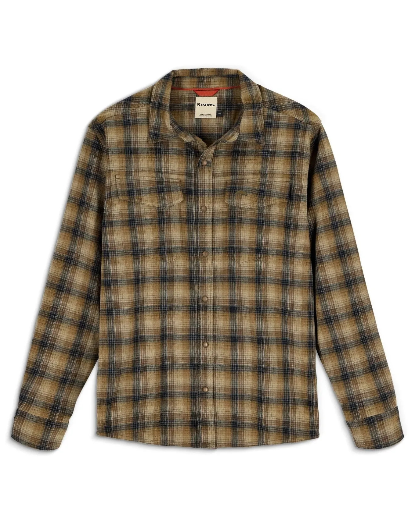 Online Men's Gallatin Flannel Fishing Shirt Lifestyle|Long Sleeves