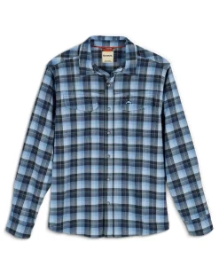 Online Men's Gallatin Flannel Fishing Shirt Lifestyle|Long Sleeves