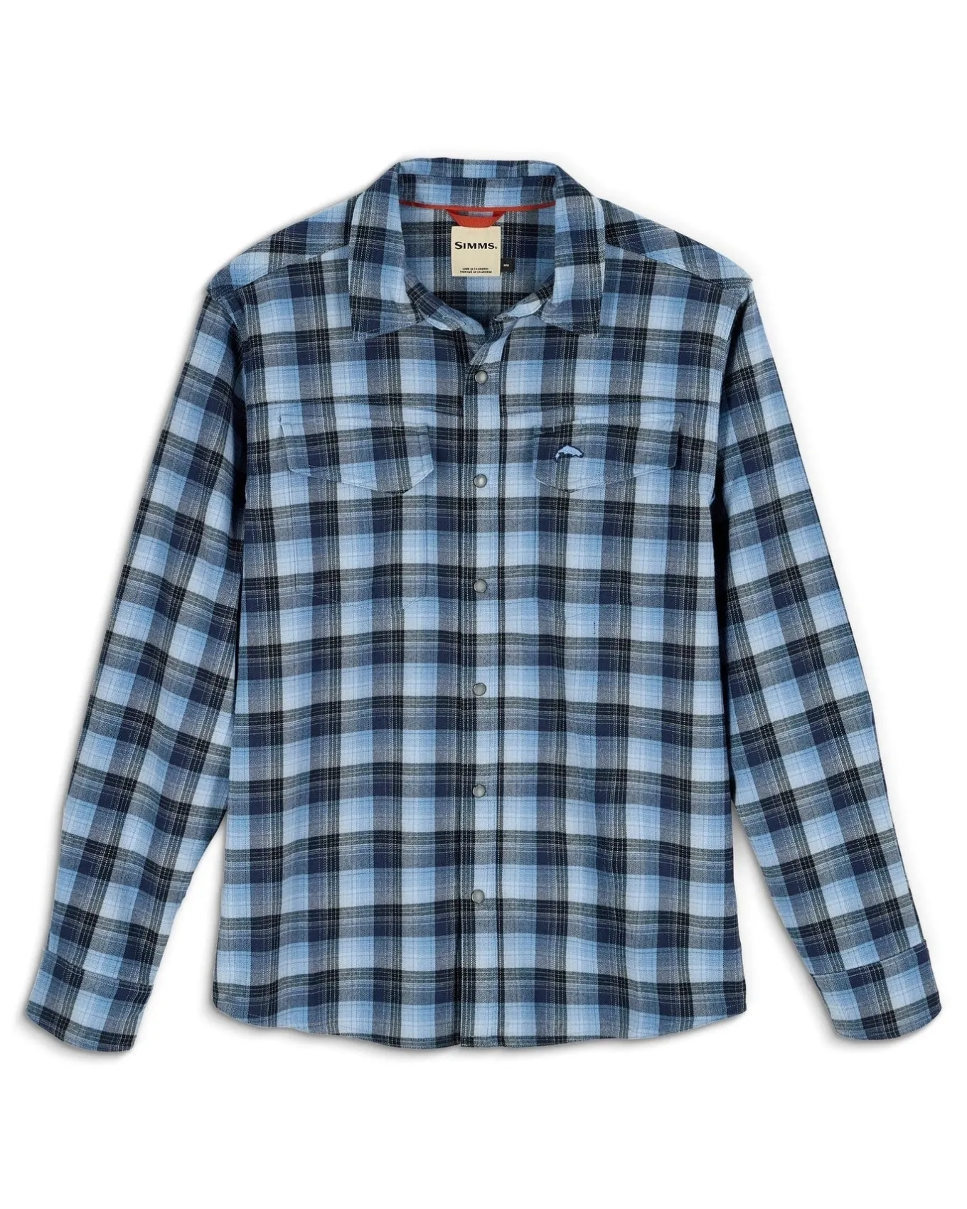Online Men's Gallatin Flannel Fishing Shirt Lifestyle|Long Sleeves
