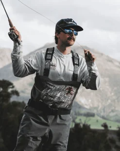 Waders|Stockingfoot Waders|Simms Fishing Men's Grateful Dead G3 Guide Waders Mosquitos