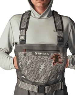 Waders|Stockingfoot Waders|Simms Fishing Men's Grateful Dead G3 Guide Waders Mosquitos