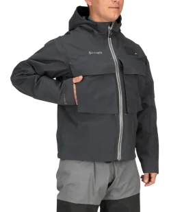 Jackets & Vests|Simms Fishing Men's Guide Classic Wading Jacket Carbon