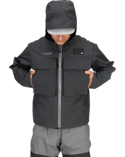 Jackets & Vests|Simms Fishing Men's Guide Classic Wading Jacket Carbon