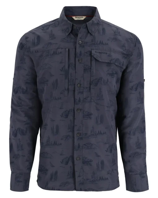 Long Sleeves|Simms Fishing Men's Guide Fishing Shirt 2024