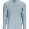 Long Sleeves|Simms Fishing Men's Intruder® BiComp Fishing Shirt Steel Blue
