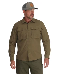 Long Sleeves|Simms Fishing Men's Lodge Work Shirt
