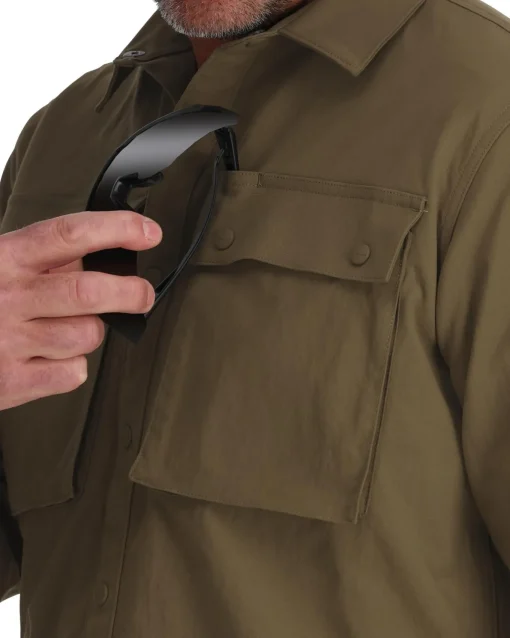 Long Sleeves|Simms Fishing Men's Lodge Work Shirt