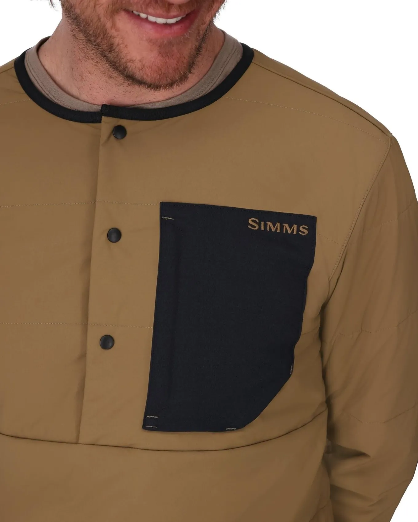 Long Sleeves|Jackets & Vests|Simms Fishing Men's Midstream Insulated Henley