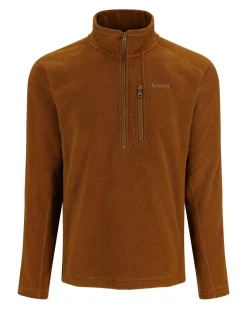 Clearance Men's Rivershed-Half Zip Fleece Long Sleeves