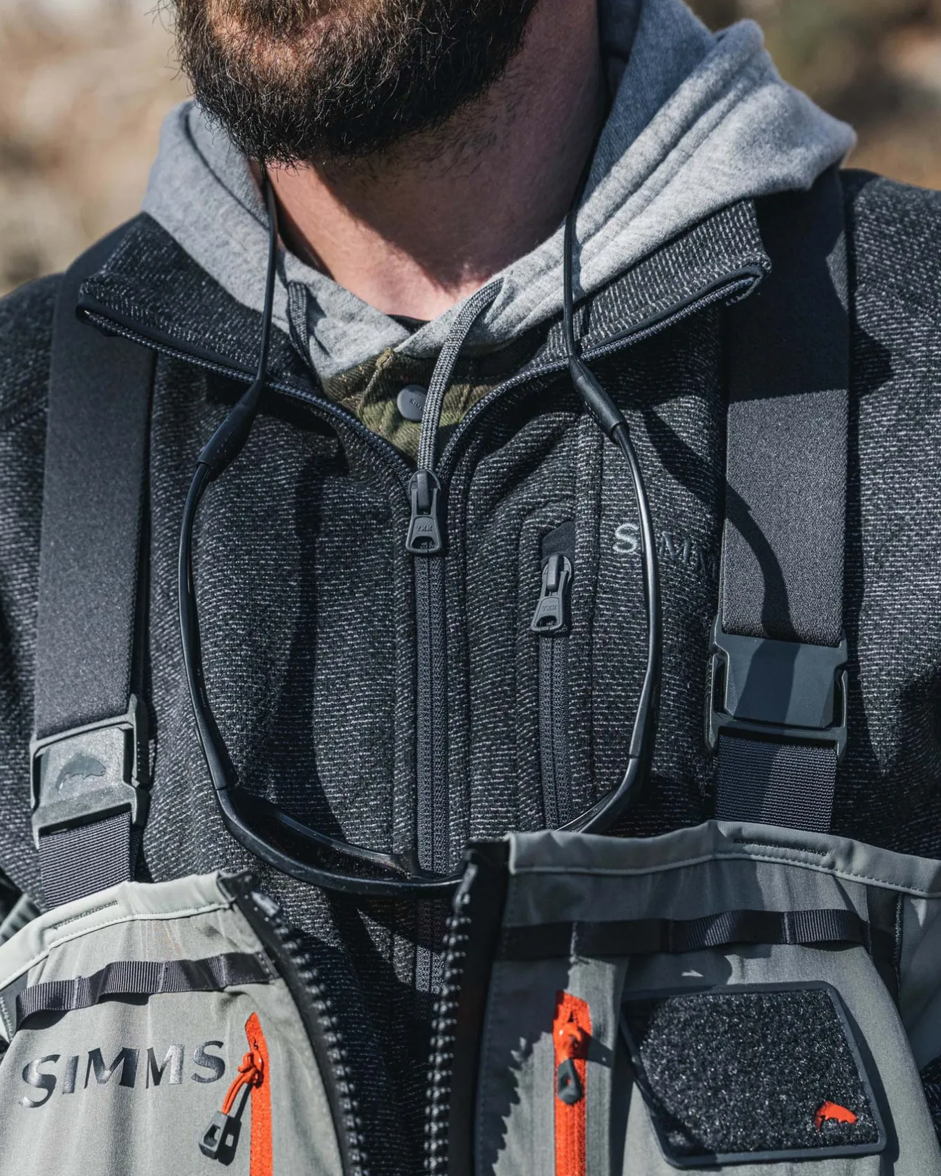 Clearance Men's Rivershed-Half Zip Fleece Long Sleeves