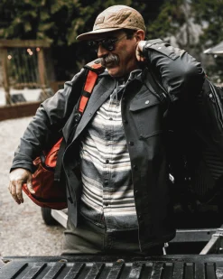 Hot Men's Santee Flannel Hoody Lifestyle|Hoodies