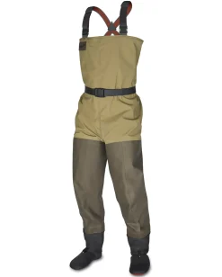 Waders|Stockingfoot Waders|Simms Fishing Men's Second Wind Wader - Stockingfoot Tan