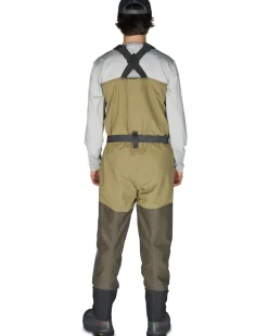 Waders|Stockingfoot Waders|Simms Fishing Men's Second Wind Wader - Stockingfoot Tan