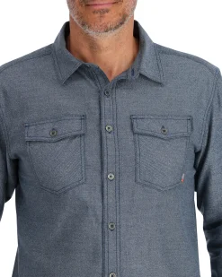 New Men's Shoal Flannel Shirt Long Sleeves