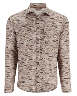 Men's Simms Challenger LS Shirt Women Lake|Lake