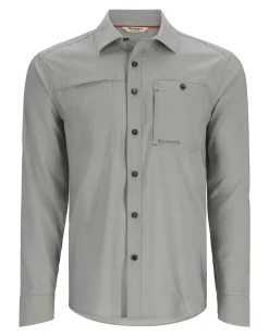 Men's Simms Challenger LS Shirt Women Lake|Lake