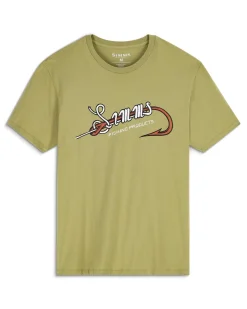 T-Shirts|Short Sleeves|Simms Fishing Men's Simms Hook & Loop T-Shirt