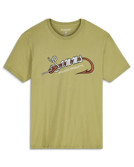 T-Shirts|Short Sleeves|Simms Fishing Men's Simms Hook & Loop T-Shirt