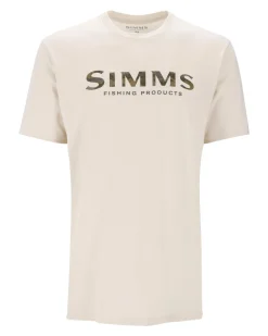 Sale Men's Simms Shroud Fill Logo T-Shirt T-Shirts|Short Sleeves