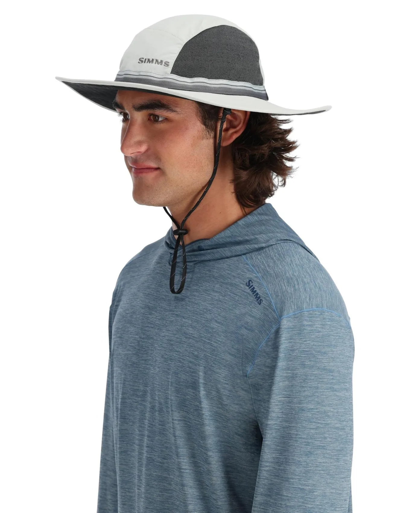 Ocean|Ocean|Simms Fishing Men's Solar Sombrero Sterling