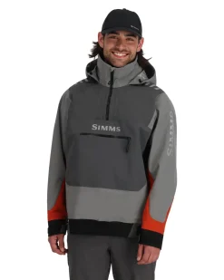 Jackets & Vests|Simms Fishing Men's Splash Cast Fishing Jacket Steel