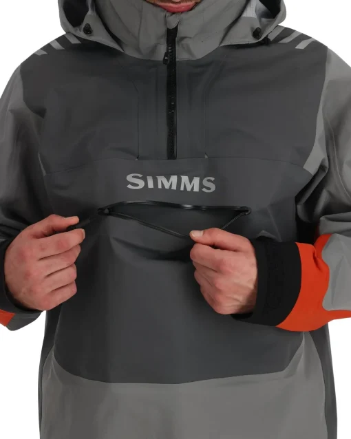 Jackets & Vests|Simms Fishing Men's Splash Cast Fishing Jacket Steel