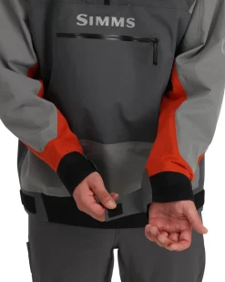 Jackets & Vests|Simms Fishing Men's Splash Cast Fishing Jacket Steel