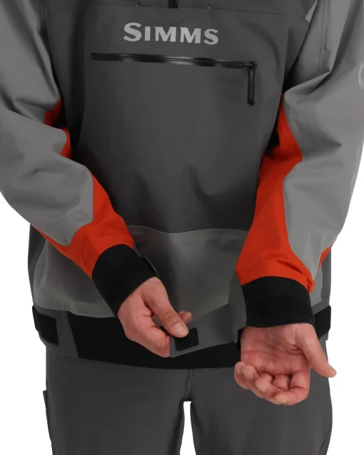 Jackets & Vests|Simms Fishing Men's Splash Cast Fishing Jacket Steel