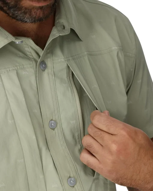 Short Sleeves|Simms Fishing Men's Stone Cold SS Shirt