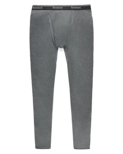 Base Layers & Boxers|Simms Fishing Men's Strata 160 Baselayer Bottom Dark Grey Heather