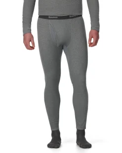 Base Layers & Boxers|Simms Fishing Men's Strata 160 Baselayer Bottom Dark Grey Heather