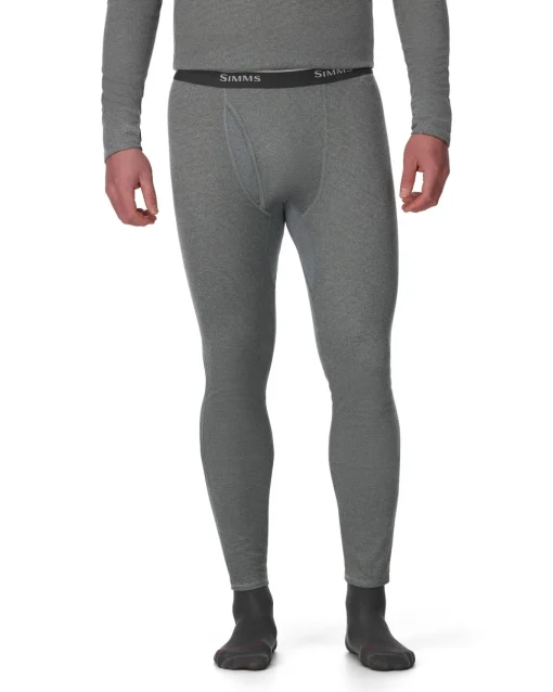 Base Layers & Boxers|Simms Fishing Men's Strata 160 Baselayer Bottom Dark Grey Heather