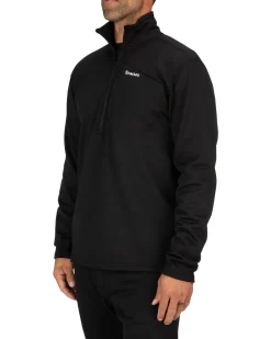 Long Sleeves|Base Layers|Simms Fishing Men's Thermal Qtr Midlayer Zip Top