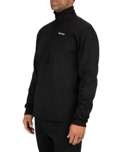 Long Sleeves|Base Layers|Simms Fishing Men's Thermal Qtr Midlayer Zip Top